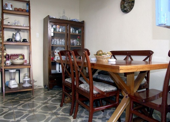 'Comedor' Casas particulares are an alternative to hotels in Cuba.